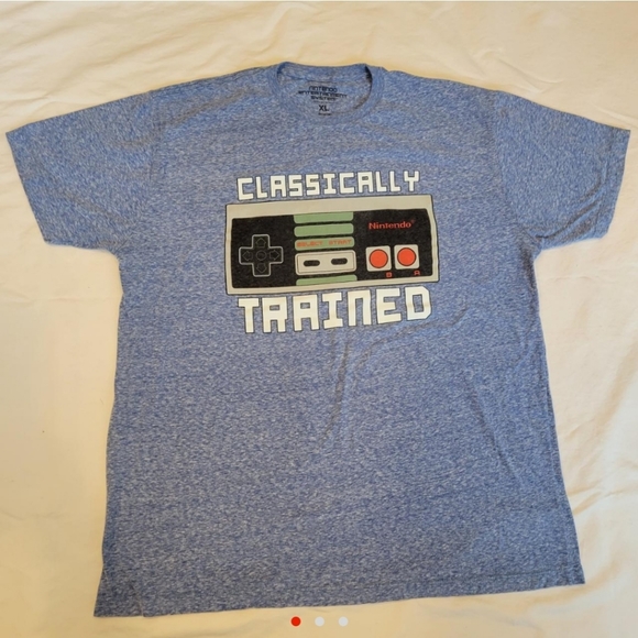 None Other - Retro vintage style Nintendo controller t shirt Size: XL